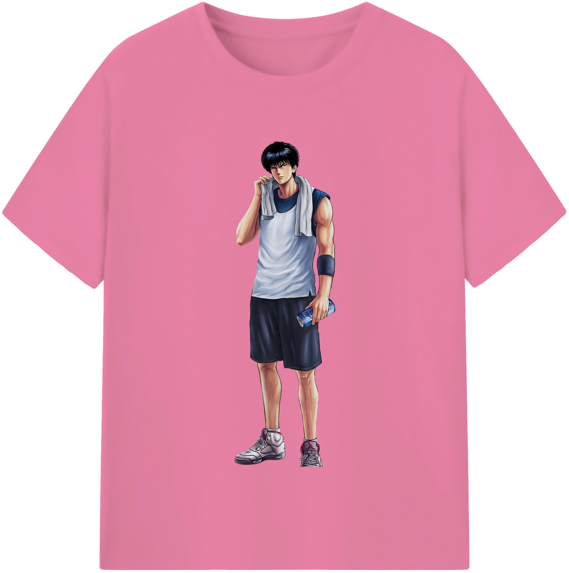（画像用） SLAM DUNK／スラムダンク 綿100％半袖Tシャツ（フロントプリント）